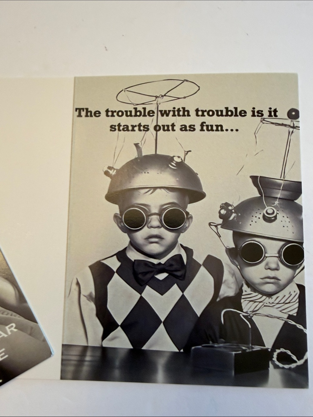 💕5/25💕Vintage-Inspired Black & White Quote Card Choose One - Picture 7 of 7